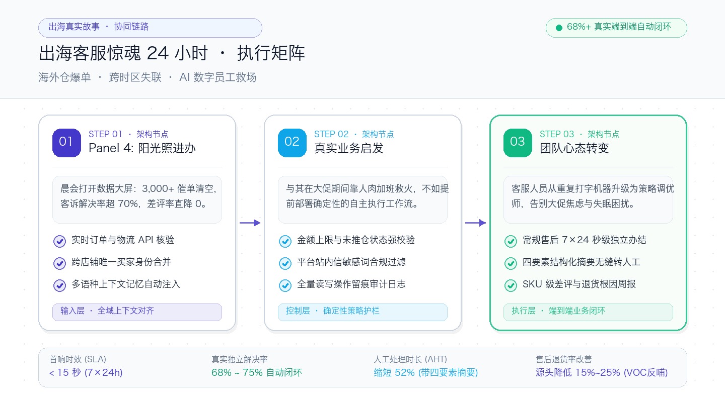 出海客服惊魂 24 小时 复盘总结与自执行落地经验